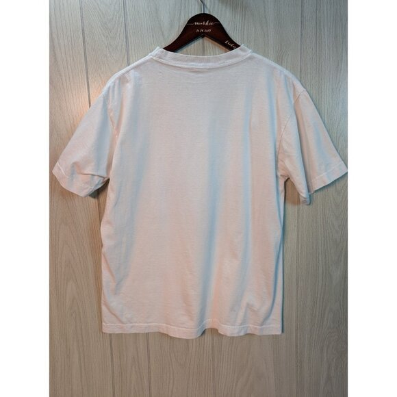 Vintage 90s Looney Tunes Christmas Tree T-Shirt Large Bug Bunny Taz Marvin White - Picture 4 of 7